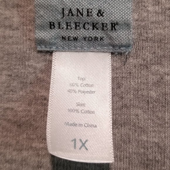 JANE & BLEEKER PLUS SIZE WOMENS SUMMER BLOUSE - Picture 2 of 8